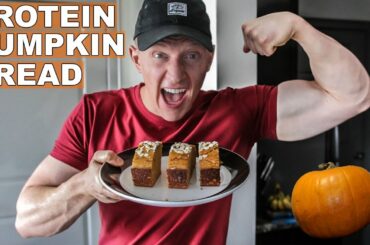 HOW TO MAKE HEALTHY HIGH-PROTEIN PUMPKIN BREAD