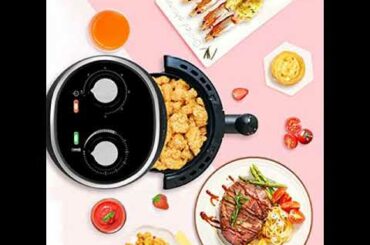 Reviews Air Fryer Multi-Fun Mini Control Fryer Electric Heat Pipe Hot Air Ci...