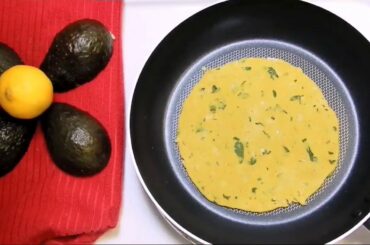 अॅव्होकॅडो पराठा | Avocado paratha recipe | Healthy recipe of Avocado | Lunchbox / Breakfast recipe