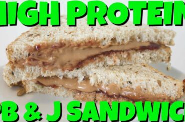 VEGAN BODYBUILDING MEAL |  High Protein PB&J sandwich