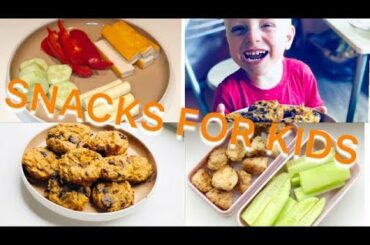 NUTRITION FOR KIDS+HEALTHY SNACK IDEAS