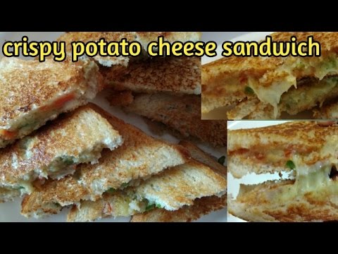 Potato sandwich recipes | Crispy Potato Cheese Sandwich | Aloo Cheese Bread Sandwich, Veg Sandwich Potato sandwich recipes | Crispy Potato Cheese Sandwich | Aloo Cheese Bread Sandwich, Veg Sandwich