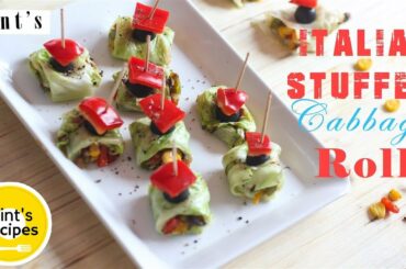 Stuffed Cabbage Rolls Recipe - Evening Snacks Recipes | Mints Recipes