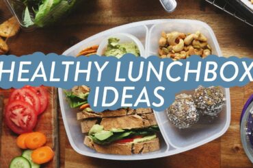 Healthy Vegan Lunchbox Ideas | Homemade & Delicious