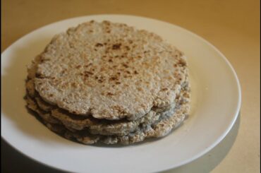 Oats Roti / Flat Bread (Healthy Meals)