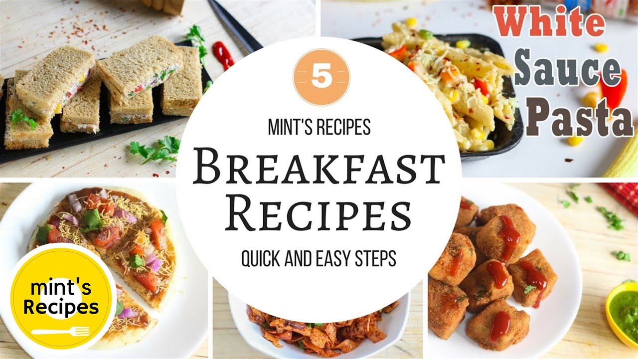 5 Quick Indian Breakfast Recipes – Evening Snacks Recipes – Indian Vegetarian Recipes – Compilation- 5 Quick Indian Breakfast Recipes - Evening Snacks Recipes - Indian Vegetarian Recipes - Compilation-