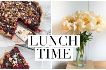 Healthy Lunch Ideas: Beetroot Tart