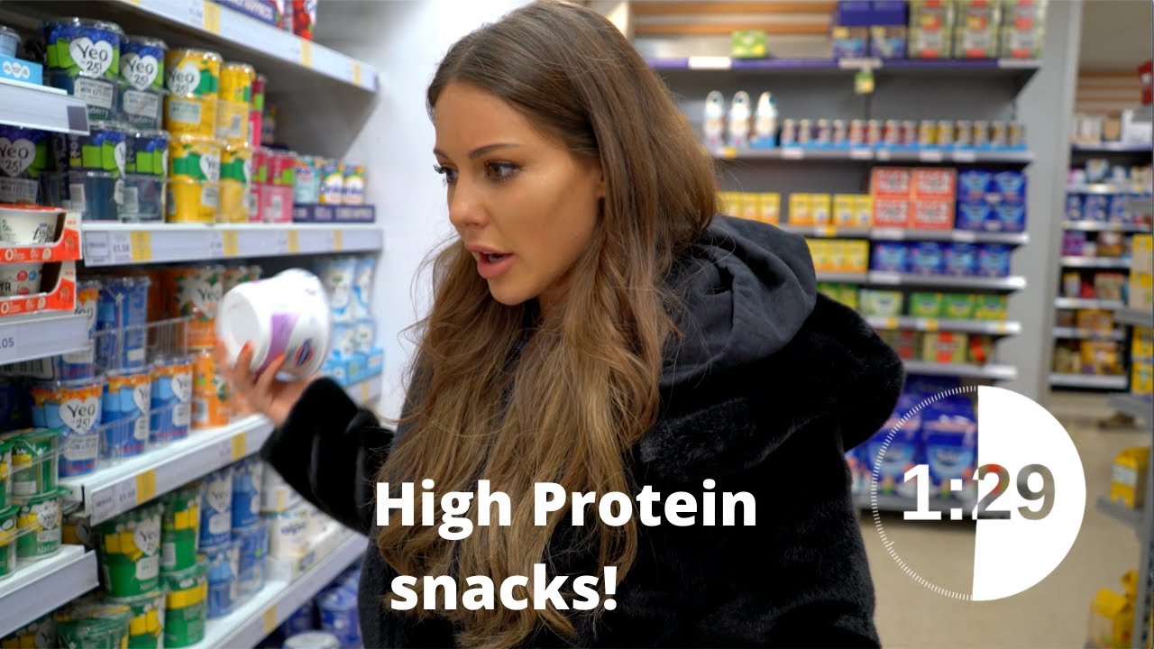 HIGH PROTEIN SUPERMARKET SNACKS | ME vs Ryan do a supermarket sweep HIGH PROTEIN SUPERMARKET SNACKS | ME vs Ryan do a supermarket sweep