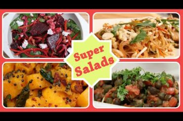 Super Salads | Quick Easy To Make Healthy And Nutritious Salad Recipes