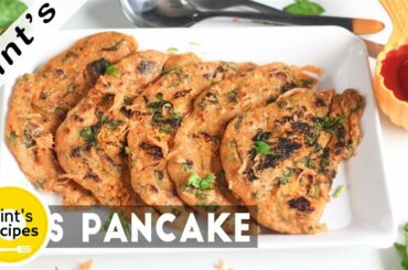 Oats Pancake Recipe - Healthy Indian Breakfast Recipe for Kids