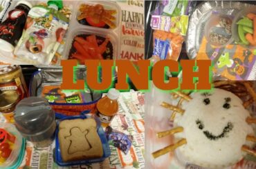 Kid's School Lunch Ideas Week of 10/28/19 🥪🎒🚸