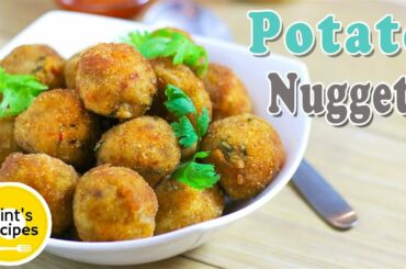 Spicy Potato Nuggets Recipe | Aloo Cutlets | Evening Snacks Recipes