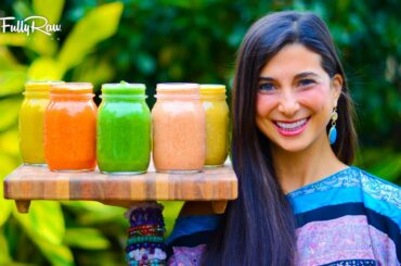 5 FullyRaw Salad Dressings!