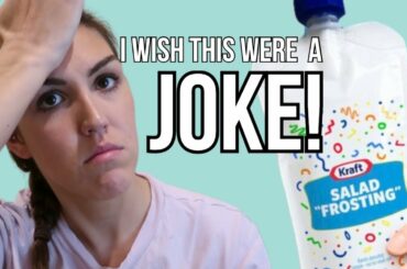 SALAD FROSTING WILL MAKE YOUR KIDS HEALTHY! (NOT)