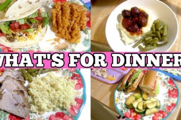 What's For Dinner? || Real Life Easy Meal Ideas