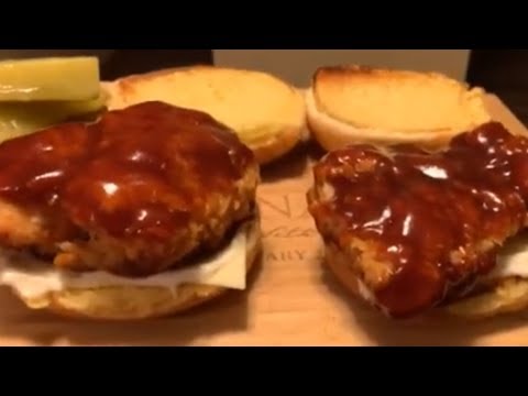 How to make Fried Barbecue Chicken Sandwiches How to make Fried Barbecue Chicken Sandwiches