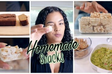 3 Easy Healthy Homemade Snacks