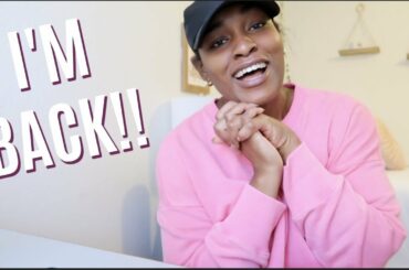 I'M BACK!!!! | college week in my life, workouts, healthy meal ideas and busy days