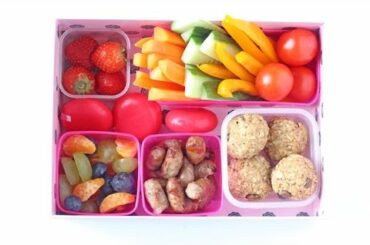 FRIDGE SNACK STATION FOR KIDS - HEALTHY SNACK IDEAS