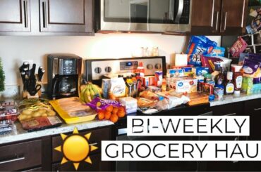 $165 BI-WEEKLY GROCERY HAUL & DINNER IDEAS // WALMART, TARGET, FRESH THYME