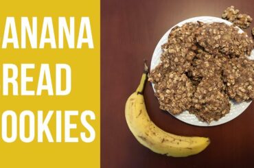 Vegan Banana Bread Cookies Recipe | Nutritarian Cookies | Vegan Treats