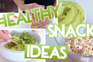 HEALTHY, DELICIOUS & QUICK SNACK IDEAS! | Nikki Sharp