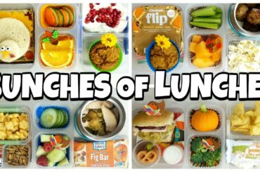 HOT Lunch Ideas and Sandwiches 🍎 Bunches of Lunches