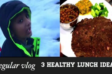 3 Weeks no school | Three healthy lunch ideas | telugu vlogs | ragirotte recipie | USA telugu