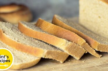 आटे से ब्रेड बनाइये घर पर, वो भी प्रेशर कुकर में | Homemade Wheat Bread