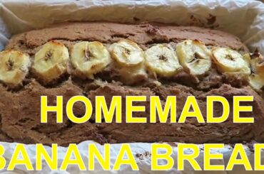 Amazing Homemade Banana Bread! Vegan, No Oil & Refined Sugar Free