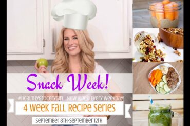 Fall Recipes: Quick Healthy Snack Ideas for Back to School | Healthy Grocery Girl® Show