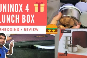 Uninox lunch box 🔊| Air tight tiffin ♨box unboxing review 🧰| PBross Unboxing