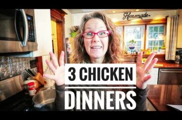 Meal Prepping Week 1 Results | Healthy Chicken Dinners