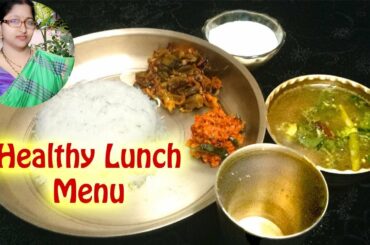 Simple Lunch routine | 30 minute Indian lunch menu | Healthy lunch recipes | Indian Lunch routine