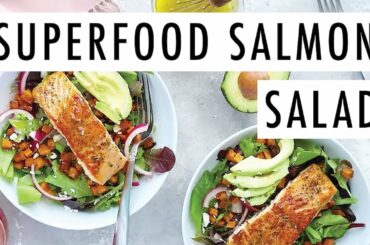 Superfood Salmon Salad | Bonefish Grill Copycat
