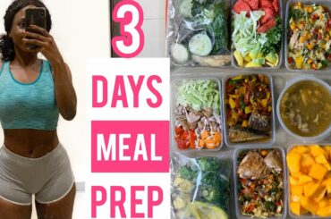 3 days healthy weight loss meal prep | #shotoniphone