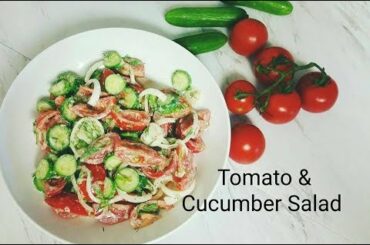 tomato diet. Tomato & Cucumber Salad