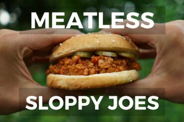 THE BEST VEGAN SLOPPY JOE  SANDWICH RECIPE!