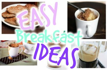 DIY Easy and Quick Breakfast Ideas | Healthy Breakfast Recipes