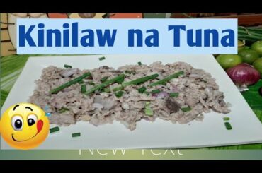 Kusinerang Promdi | Kinilaw na Tuna | Healthy Recipe | Quick and Easy
