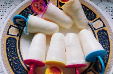 Easy Popsicle Recipe/Milk Popsicle/Milk Ice/Popsicles