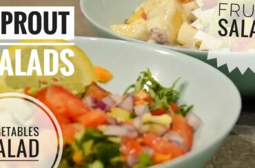 Healthy Treat | Sprout Fruits and Vegetable Salads | The Speed Cook