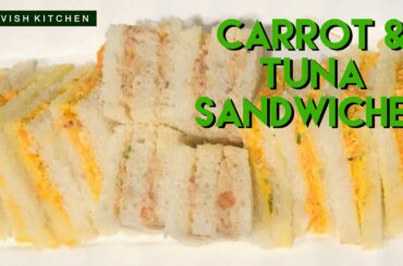 2 Easy Tiffin Sandwiches | Carrot & Tuna Sandwiches