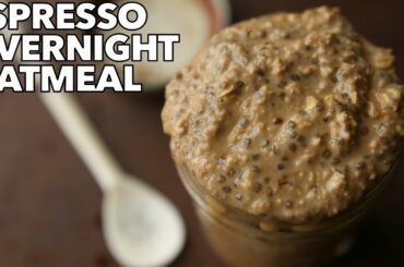 Healthy Breakfast Idea - Coffee Overnight Oats | How To Make Overnight Oatmeal For Weight Loss
