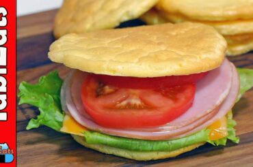 How to Make CLOUD BREAD SANDWICH (Gluten-Free/Low Carb Recipe)