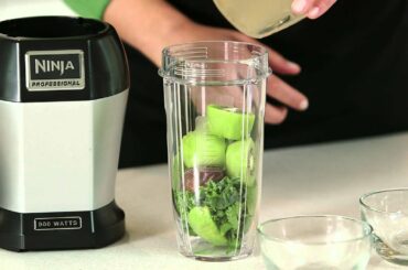 Healthy Recipe by Nutri Ninja® | Ginger Greens Drink