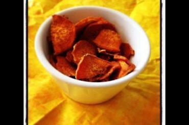 Curried Sweet Potato Chips Recipe - Healthy Summer Snack Ideas