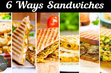 These sandwich recipes can be enjoyed at any mealtime! 🥪😋