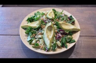 Vegan Salad- Quinoa And Avocado (Healthy Weight Loss Recipes)