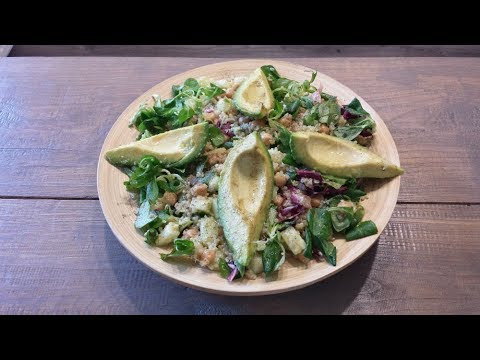 Vegan Salad- Quinoa And Avocado (Healthy Weight Loss Recipes) Vegan Salad- Quinoa And Avocado (Healthy Weight Loss Recipes)